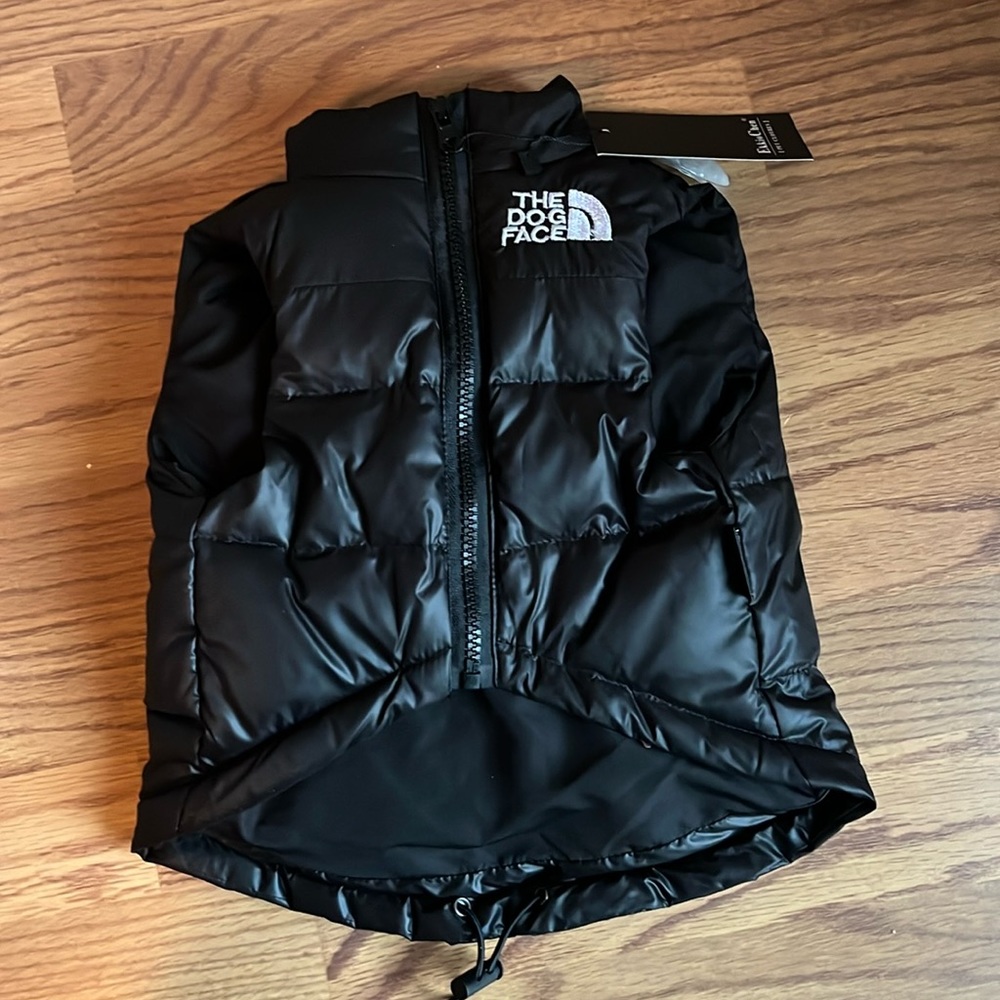 Small dog puffer vest